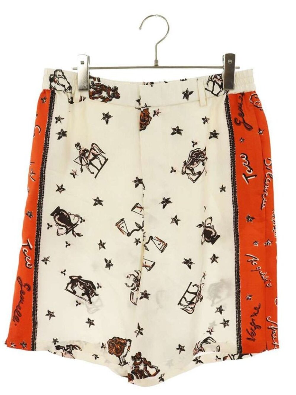 Fendi All Over Pattern Silk Shorts 48